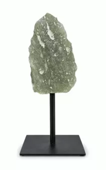 Aventurina Verde Bruta em Suporte de Metal Preto 17-20 cm 500-700 g