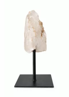 Cristal de Rocha A Bruto em Suporte de Metal Preto 17-20 cm 600-900 g