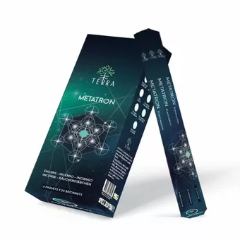 Incenso Terra Metatron Hexa sem Carvão