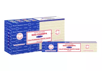 Incenso Satya Nag Champa & Sálvia Branca da Califórnia 16g