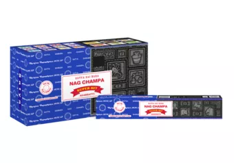 Satya Nag Champa e Super Hit Incenso 16g