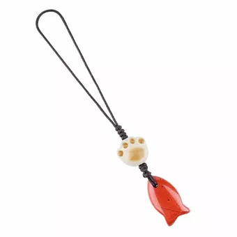 Pingentes de Bolsa Peixe Jaspe Vermelho A x3