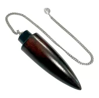 Pêndulo de cone de jacarandá 6,5 cm