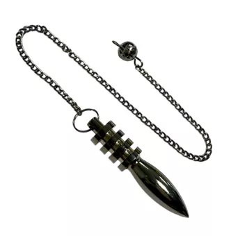 Pêndulo Ísis Metal Preto 4,7cm
