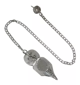 Pêndulo Ponta de metal prateado