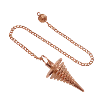 Pêndulo cónico de Ísis em cobre