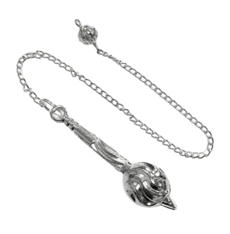 Pêndulo de latão prateado