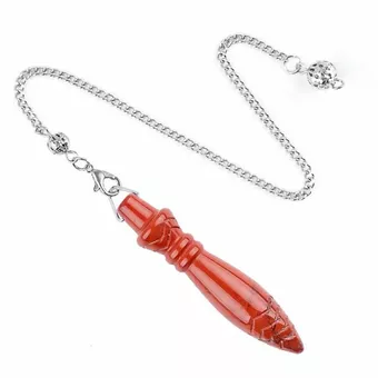 Pêndulo de Thoth em Jaspe Vermelho A
