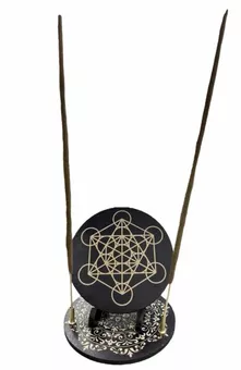 Tigela de Incenso Metatron 10cm