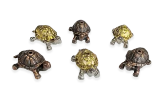 Porta-incenso de metal tartaruga X6