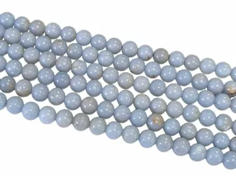 Angelite A 6mm contas em arame 40cm