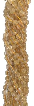 Cristal Rutílico A+ 7mm em fio de 40cm