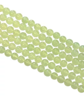 Fio de Contas Redondas de Jade da China A 8 mm