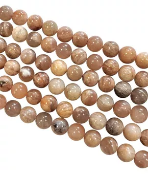 Pedra da lua adularia contas multicoloridas 8mm em fio 40cm
