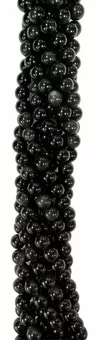 Fio de Contas Redondas de Obsidiana Arco-Íris A 8mm