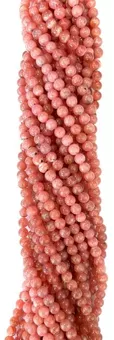Rodocrosite Argentina Contas AAA 6-7mm em arame 40cm