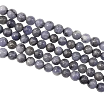 Contas Tanzanite A 7-8mm em arame 40cm