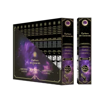 Incenso Smudge Stick Parfum de Gemmes Lavanda & Ametista 20g
