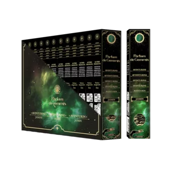 Incenso Smudge Stick Parfum de Gemmes Jasmim e Aventurina 20g