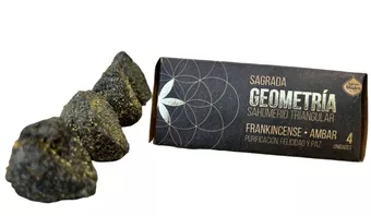 Incenso Pirâmide Sagrada Madre Âmbar-Frankinsence