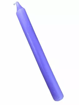 Velas Goloka Tingidas em Massa Lilás 13cm