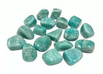 Amazonita Brasil AA pedras roladas 2-3cm 250g