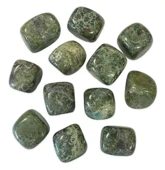 Azurite Malaquite AB pedras laminadas 2-3cm 250g