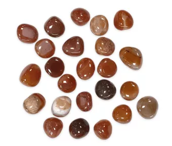 Carnelian A pedras roladas 2-3cm 250g