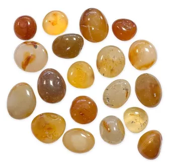 Pedras roladas de Carnelian AB 2-3cm 250g