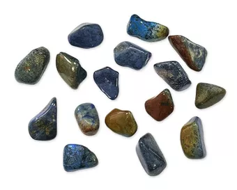 Dumortierite AA pedras laminadas 250g