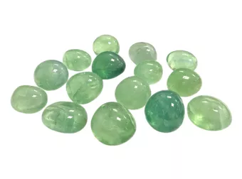 Pedras laminadas de Fluorite Verde AA 250g