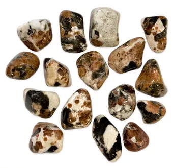 Pedras laminadas de Garnet Vesuvianite A 250g