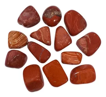 Jaspe Vermelho AB Pedras Roladas 2-3cm 250g