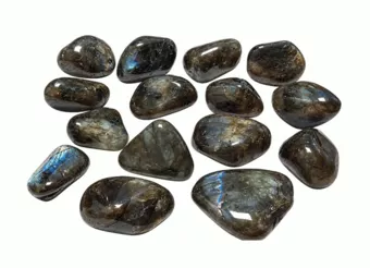 Labradorita A+ Pedras Roladas 2-3cm 250g