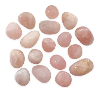 Quartzo Rosa AB – Pedras Roladas 250g