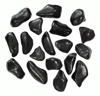 Xungita Natural em Pedras Roladas 2-3 cm 250 g