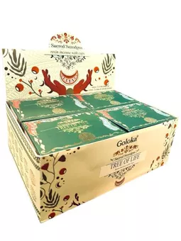 Pastilha de carvão Goloka com resina Árvore da Vida