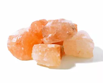 Grandes pedras de cristal de sal do Himalaia para banho, 2 kg