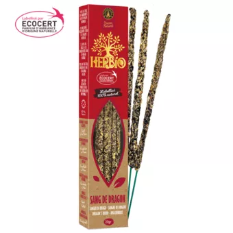 Incenso Smudge Ecocert Herbio Sangue de Dragão 20g