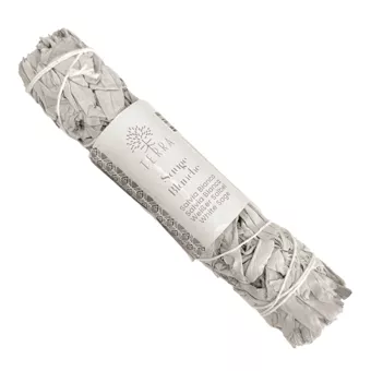 Feixe de Sálvia Branca da Califórnia 90-100g 22cm