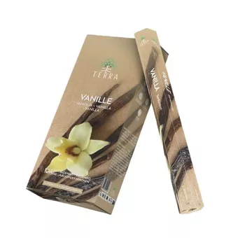 Incenso Terra Vanilla hexa sem carvão 30grs