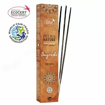 Perma Nature Sagrado Palo Santo Certificado Ecocert-Fair Trade 15g