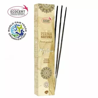 Perma Nature Mystica Madeira de Sândalo Certificado Ecocert-Fair Trade 15g