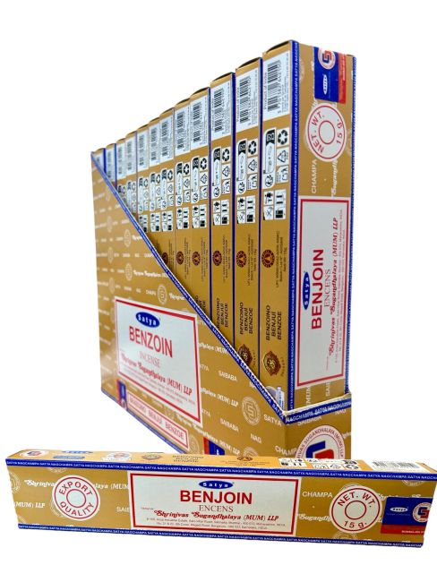 Incenso Satya Benjoim 15g 2026