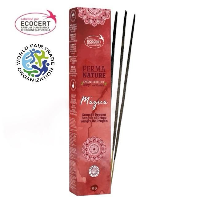 Perma Nature Magica Sangue de Dragão Ecocert Rótulo 15g