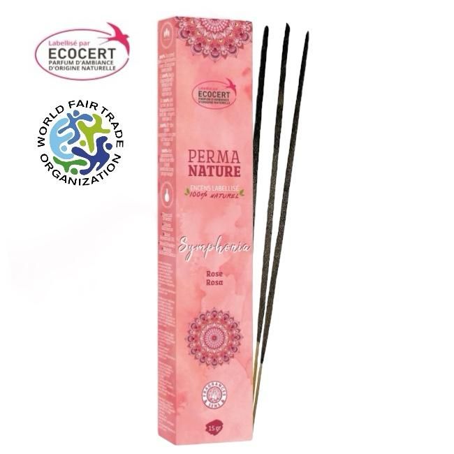 Perma Nature Symphonia Rose, certificado Ecocert Fair Trade, 15g