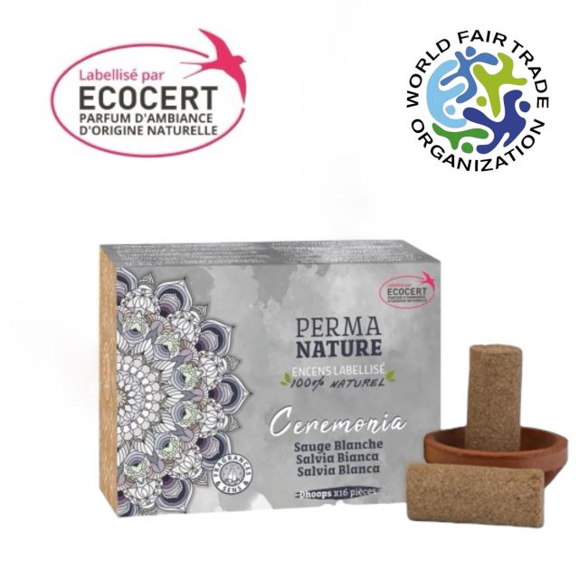 Dhoop Perma Nature Ceremonia White Sage Selo Ecocert
