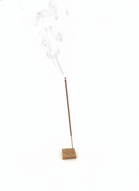 incenso em Porta-incenso de terracota com estampa (10 unidades)|pt