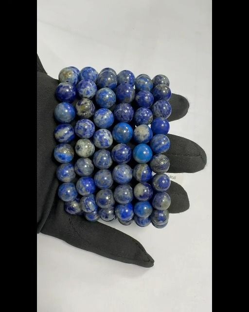 Lapis Lazuli 10mm pulseira de contas