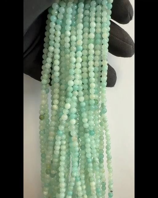 Amazonite Brasil Contas A 4mm em fio 40cm